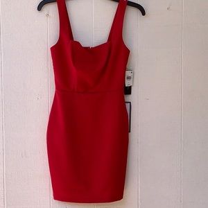 City Studio Women's tiny gorgeous Slim Red Dress